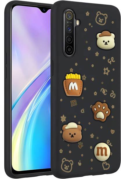 RMMOBILES Back Cover for Realme XT, Bear Cat Paw