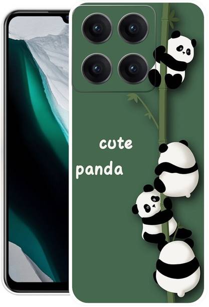 icusto Back Cover for MOTOROLA Edge 60 Fusion 5G, Moto Edge 60 Fusion 5G Cute panda Back cover