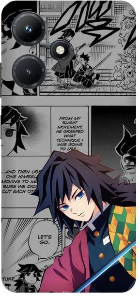 Rockyard Back Cover for Infinix HOT 30i, X669C, BEYBLADE, ANIME, CARTOON