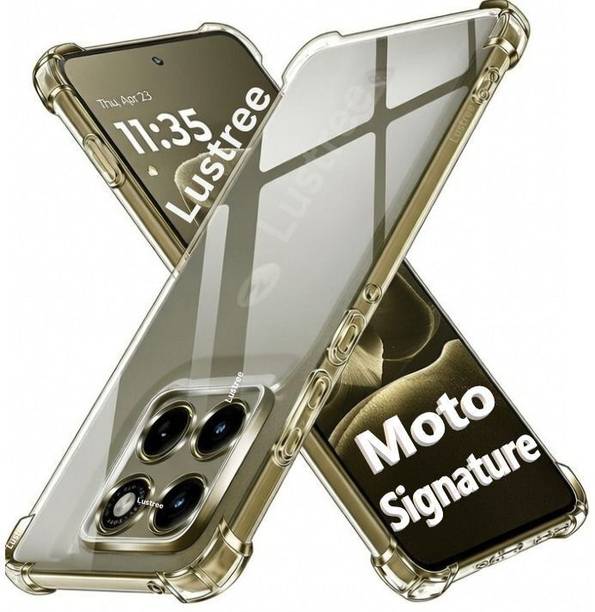 Lustree Back Cover for Motorola Moto Signature Camera and Corner Protection Back Case for Moto Signature