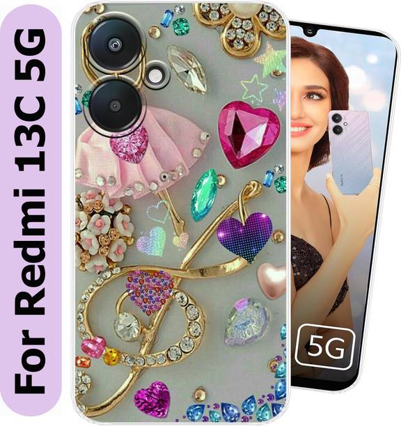 SmartGoldista Back Cover for Redmi 13C 5G