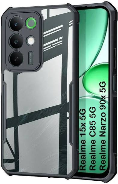 Flipkart SmartBuy Back Cover for RealMe C85 5G, RealMe Narzo 90x 5G, RealMe 15x 5G