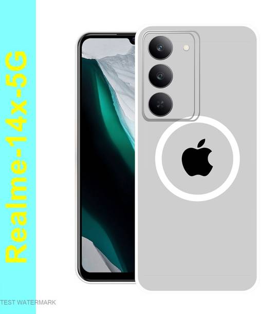 स्नैपक्राउड Realme 14x 5G, RMX3940 Iphone logo mobile back cover के लिए