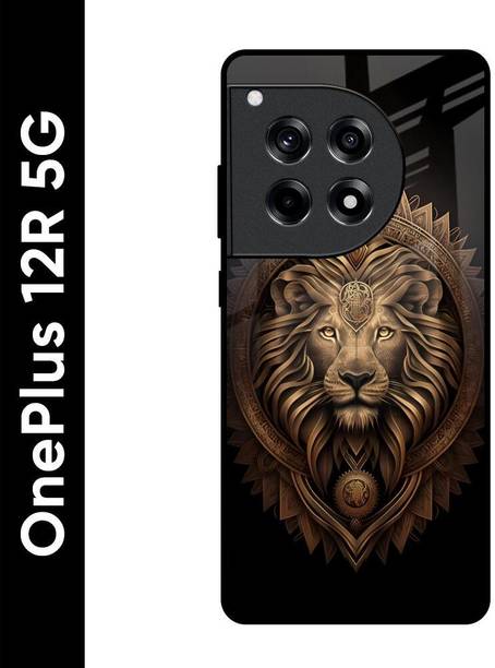 QRIOH Glass Back Cover for OnePlus 12R 5G