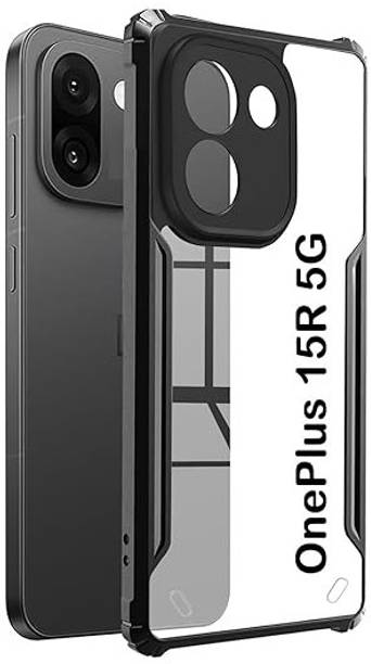 Flipkart SmartBuy Back Cover for OnePlus 15R 5G Black, Shock Proof, Fiber, Pack of: 1