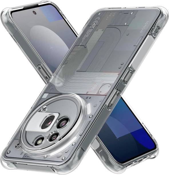 Lustree Back Cover for Nothing Phone 3a Pro Silicon Transparent Case