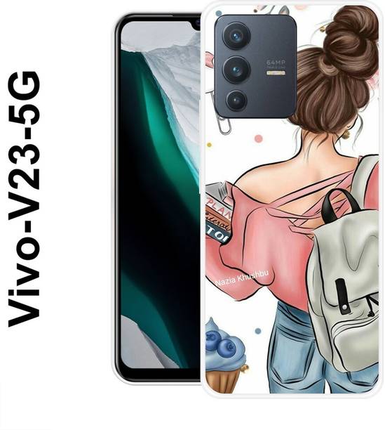 MASURA Back Cover for Vivo V23 5G, College, Girl, BTS, Funky, Trending, 222