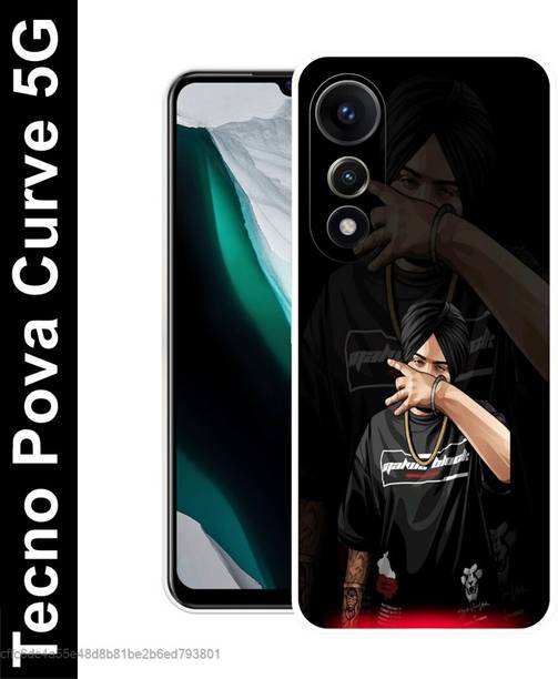 Fashion Crush Back Cover for Tecno Pova Curve 5G, LJ8k, Sidhu Moose wala back cover