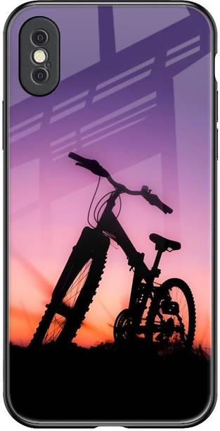 QRIOH Glass Back Cover for Apple iPhone XS Max