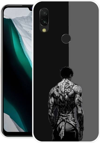 Dronk Back Cover for Xiaomi Redmi 7, M1810F6LG, Bvivo Y53s 4G, V2058I, HANMA, ANIME, CARTOON
