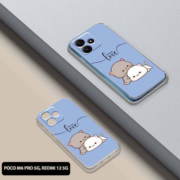 Cravation Back Cover for POCO M6 Pro 5G, Redmi 12 5G
