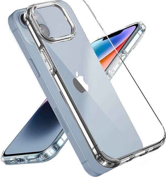 Kapaver Back Cover for Apple iPhone 14, Transparent Clear Case