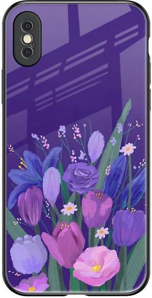 QRIOH Glass Back Cover for Apple iPhone XS Max