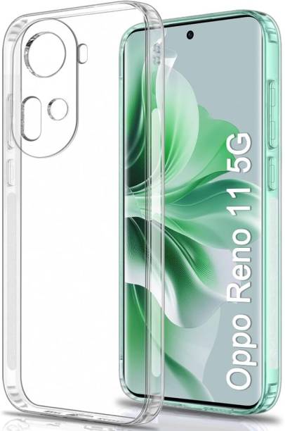 SESS XUSIVE Flip Cover for Ultra Clear Slim Back Cover Transparent Case for Oppo Reno 11 5G