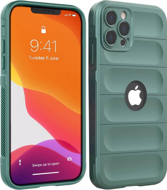 MobiLooks Back Cover for Apple iPhone 13 Pro Max, Hybird Armor Airbag Anti Shock Camera Protection Silicone