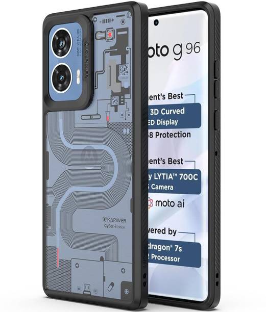 Kapaver Back Cover for Motorola G96 5G