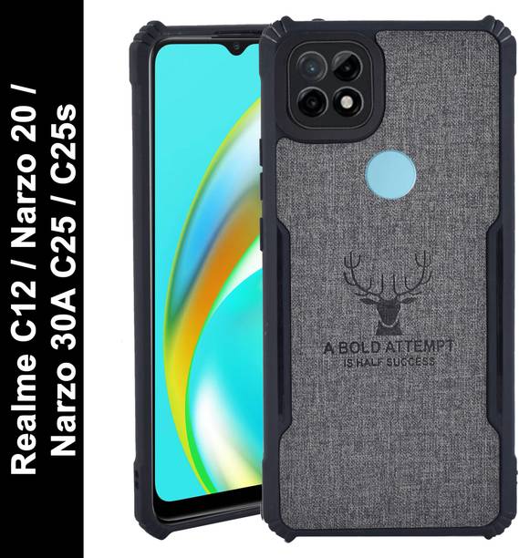 Flipkart SmartBuy Back Cover for Realme C12, Realme Narzo 20, Realme Narzo 30A, Realme C25, Realme C25S
