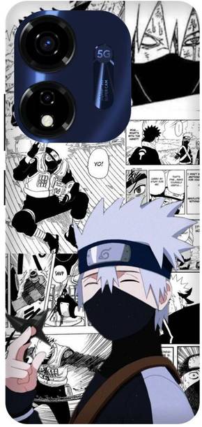 JUGGA Back Cover for itel P55 5G, P661N, NARUTO, SHIPPUDEN, ANIME, NEON