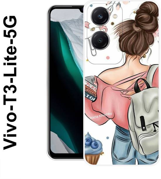 MASURA Back Cover for Vivo T3 Lite 5G, College, Girl, BTS, Funky, Trending, 222