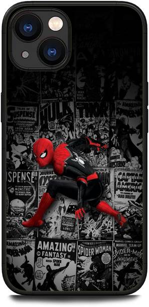 Thecoverking Back Cover for Apple iPhone 13 (SPIDER MAN, AVENGER, COMICS, MARVEL, SUPER HERO)