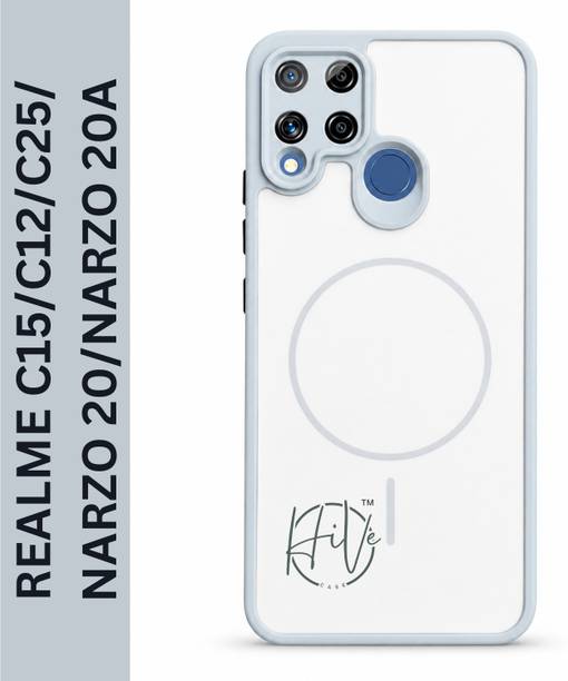 Hive Back Cover for Realme C15, Realme C12, Realme C25