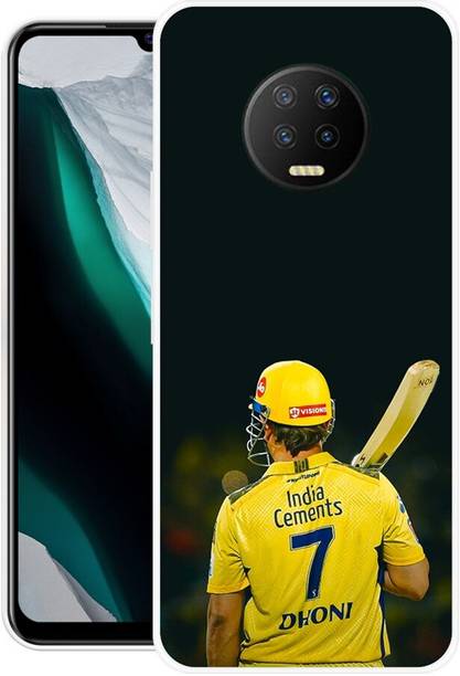 play fast Back Cover for Infinix Note 7, X690B, MS, DHONI N PLAYER THALA