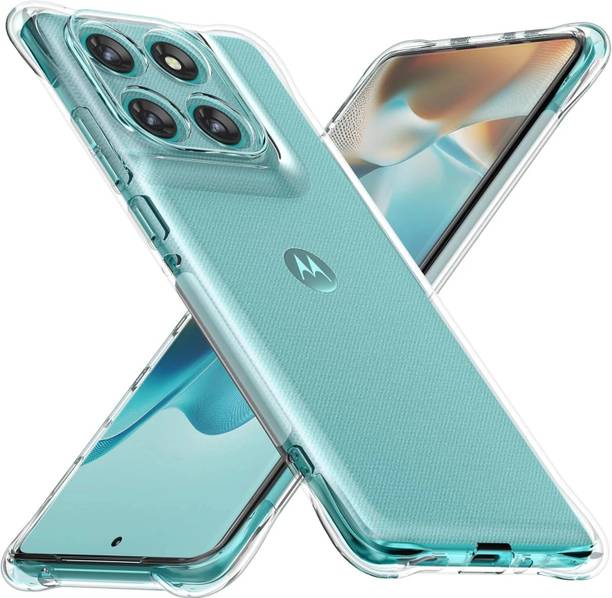 COVERLINE Back Cover for Motorola Edge 60 Fusion Silicon Transparent Case