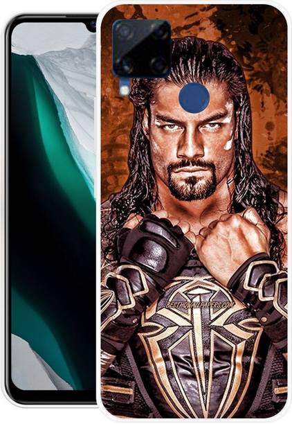 FRONK Back Cover for Realme C15, RMX2180, ROMAN, REIGNS, WWE, PLAYER