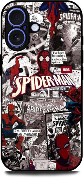 Thecoverking Back Cover for Apple Iphone 16 (SPIDERMAN, AVENGER, MARVEL, SUPERHERO)