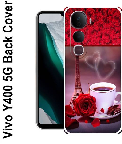HEXAcase Back Cover for Vivo Y400 5G Mobile Back Cover