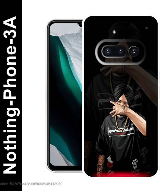 Bluvver Back Cover for Nothing Phone 3a, Sidhu Moose wala back cover