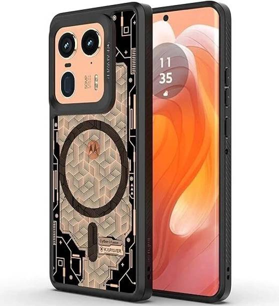 Kapaver Back Cover for Motorola Edge 50 Ultra