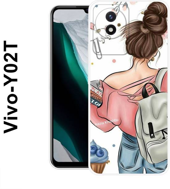 MASURA Back Cover for Vivo Y02T, College, Girl, BTS, Funky, Trending, 222