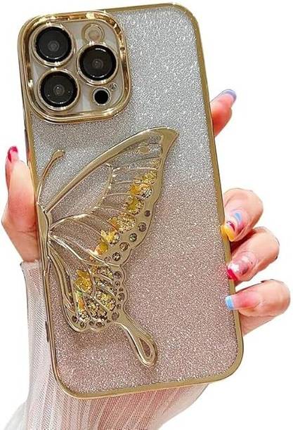 Loopee Back Cover for Iphone 16 Pro Max Butterfly Design Women And Girls