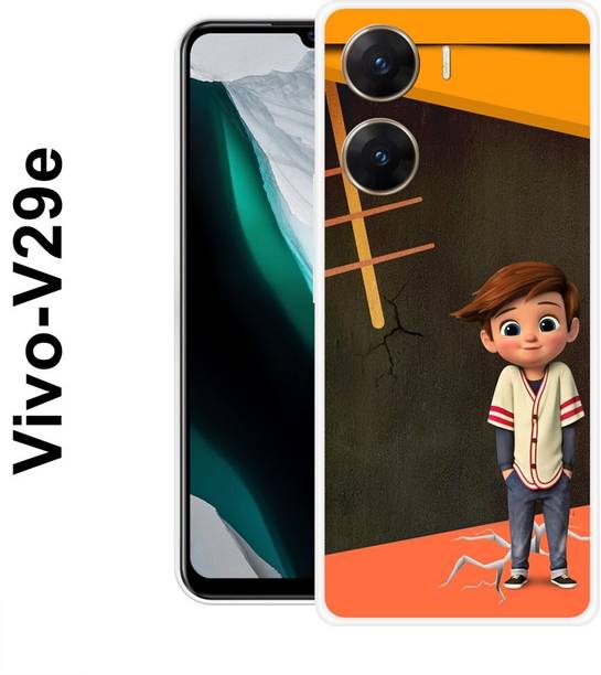 MASURA Back Cover for Vivo V29e 5G, Funky, Boy, Cartoon, Anime, Design, 404
