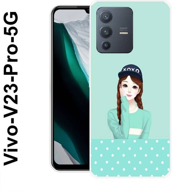 MASURA Back Cover for Vivo V23 Pro 5G, Anime, Cute, Girl, Funky, Lovely, 157