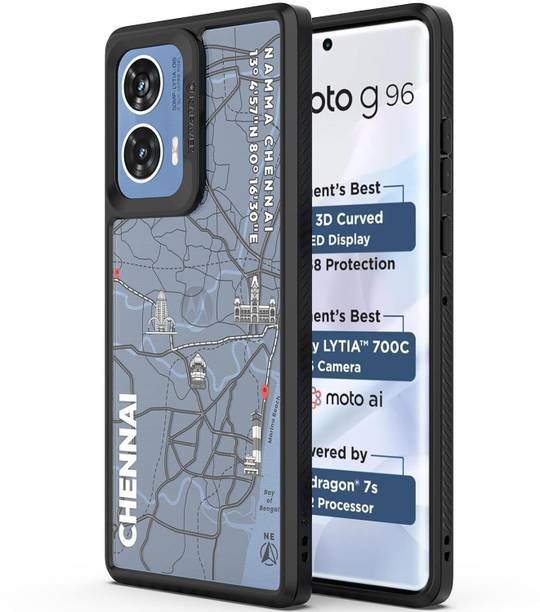 Kapaver Back Cover for Motorola G96 5G