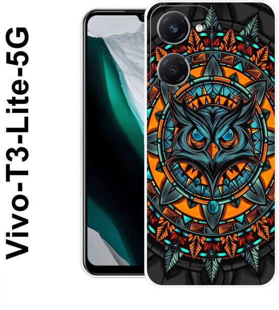 MASURA Back Cover for Vivo T3 Lite 5G, Owl, Ullu, Funky, Trending, Animal, 11