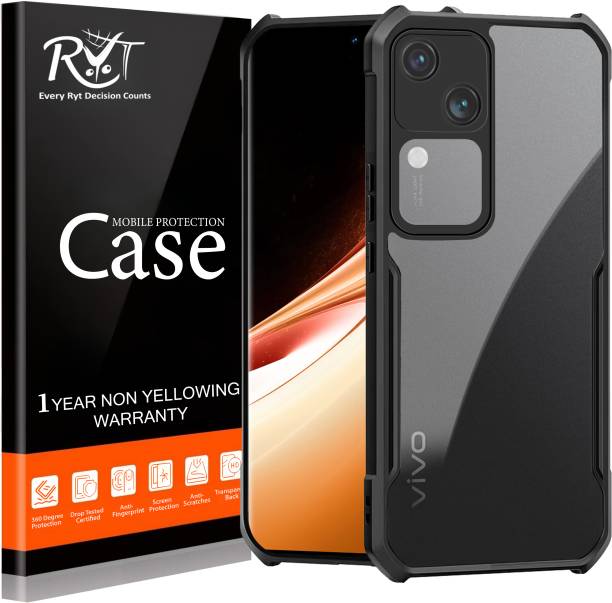 RYT Back Cover for Vivo v30 Transparent Back Cover case - Vivo v30 5g Mobile Phone Cases Covers
