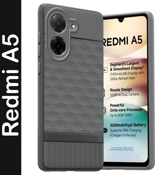 Wowcase Back Cover for Mi Redmi 5