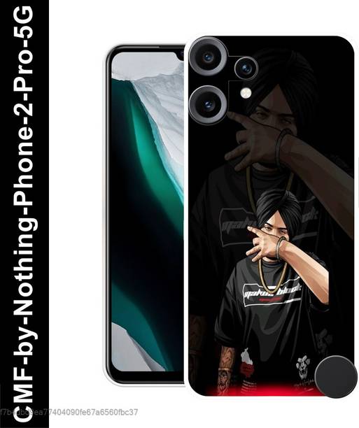 Bluvver Back Cover for CMF by Nothing Phone 2 Pro, CMF Phone 2 Pro, Sidhu Moose wala back cover