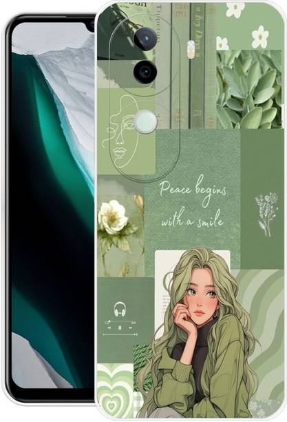 icusto Back Cover for IQOO Z9s 5G, Z9s, vivo V40e 5G, V2403 For Her, Girls Printed Back Cover