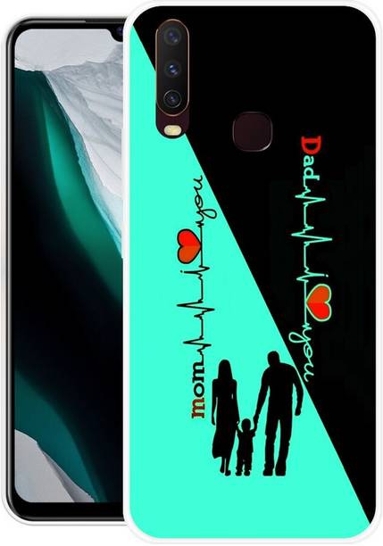 PHONE WALEY.COM Back Cover for VIVO Y12,1904,1940,MOM, DAD, MOTHER, MAA, FATHER, LIFE LINE MOM DAD