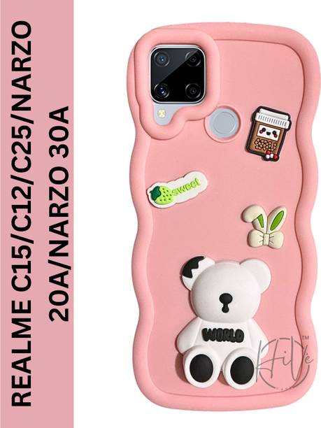 Hive Back Cover for Realme C15, Realme C25, Realme C12, Narzo 20A, Narzo 30A