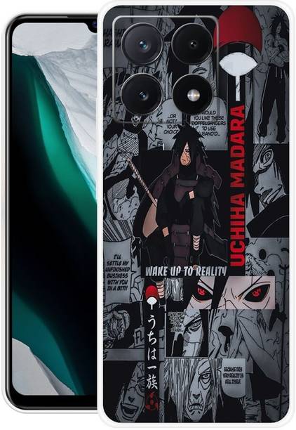 INTELLIZE Back Cover for POCO X6 Pro 5G MADARA UCHIHA, ANIME, LOVE, ANIMATION,