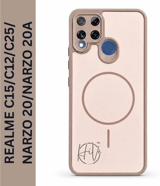 Hive Back Cover for Realme C15, Realme C12, Realme C25