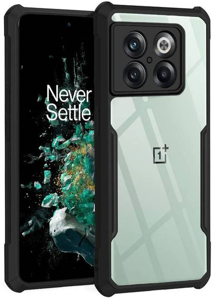 Evett Back Cover for OnePlus 10T 5G Slim Fit Light Weight Raised Edges Soft Silicon Case