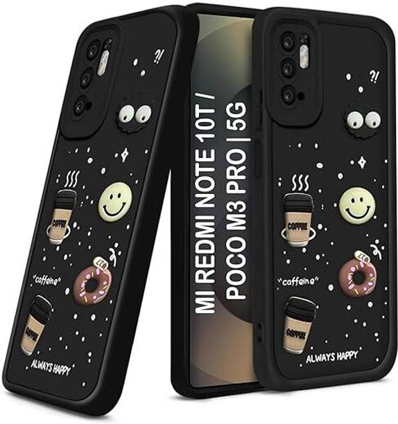 Creative Splash Back Cover for MI REDMI NOTE 10T