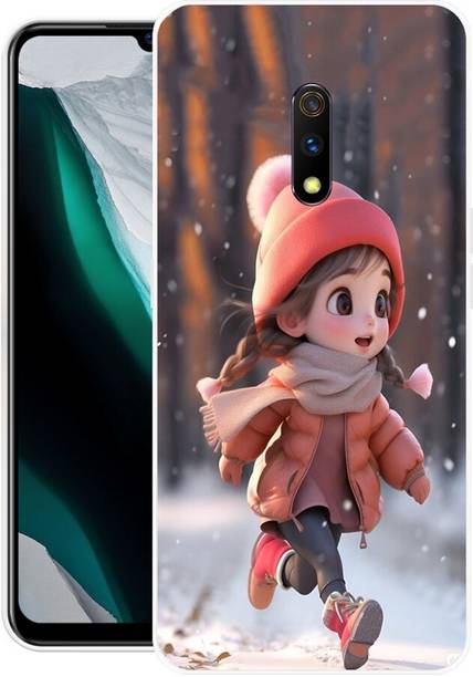 SHIVKUDI Back Cover for Realme X