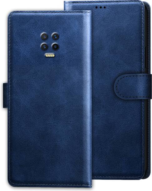 PikTrue Back Cover for Infinix Note 7 Back Cover Case with Magnatic Closure | Inbuilt Stand